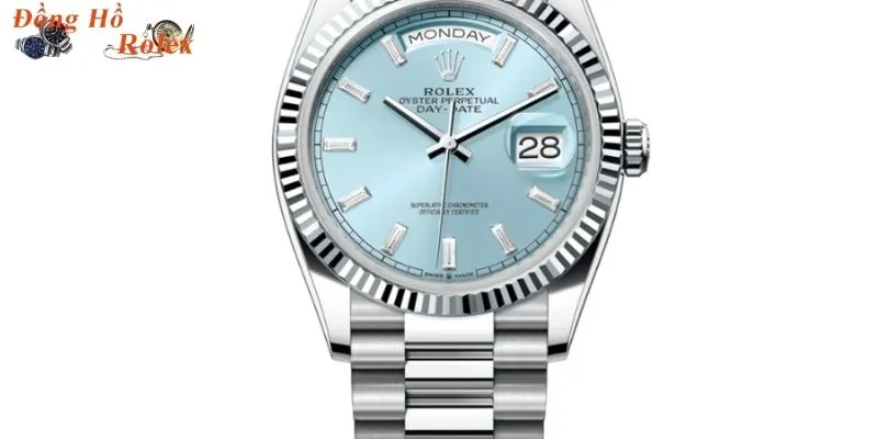 Cách thiết lập giờ cho đồng hồ Rolex Day-Date President